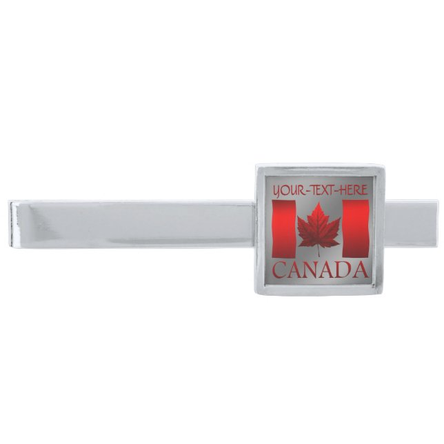 Canada Tie Clip Canada Flag Tie Bar Souvenir (Front)