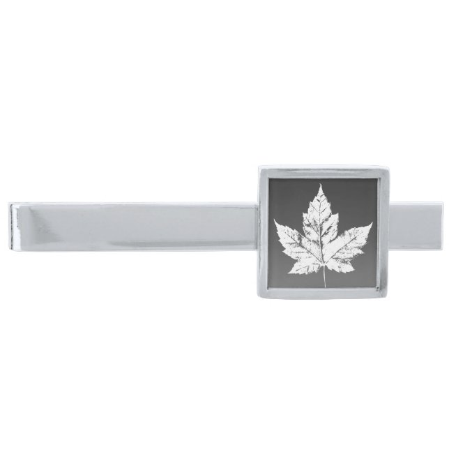 Canada Tie Clip Canada Maple Leaf Tie Clip Custom (Front)