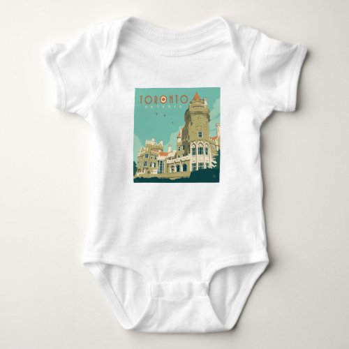 Canada  Toronto Casa Loma Baby Bodysuit