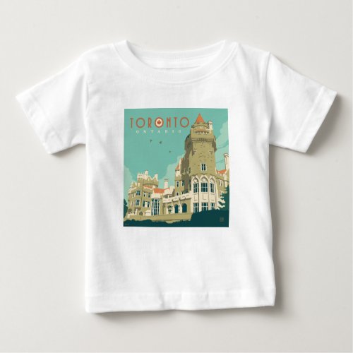 Canada  Toronto Casa Loma Baby T_Shirt
