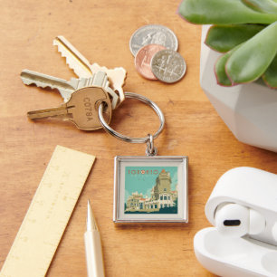 Canada Toronto, Casa Loma Keychain