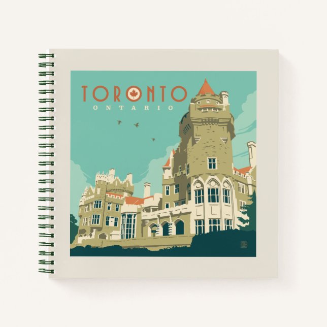 Canada | Toronto, Casa Loma Notebook (Front)