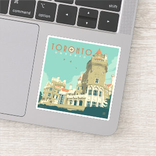 Canada Toronto, Casa Loma Sticker