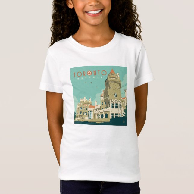Canada | Toronto, Casa Loma T-Shirt (Front)