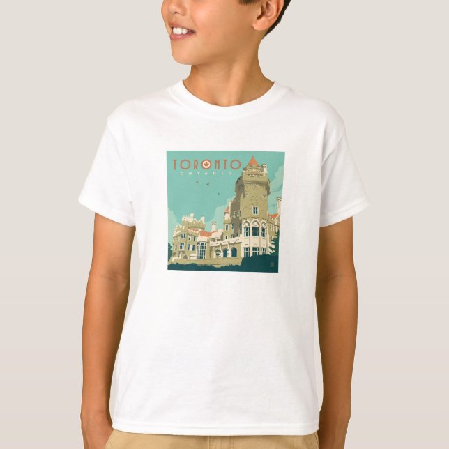 Canada | Toronto, Casa Loma T-Shirt (Front)