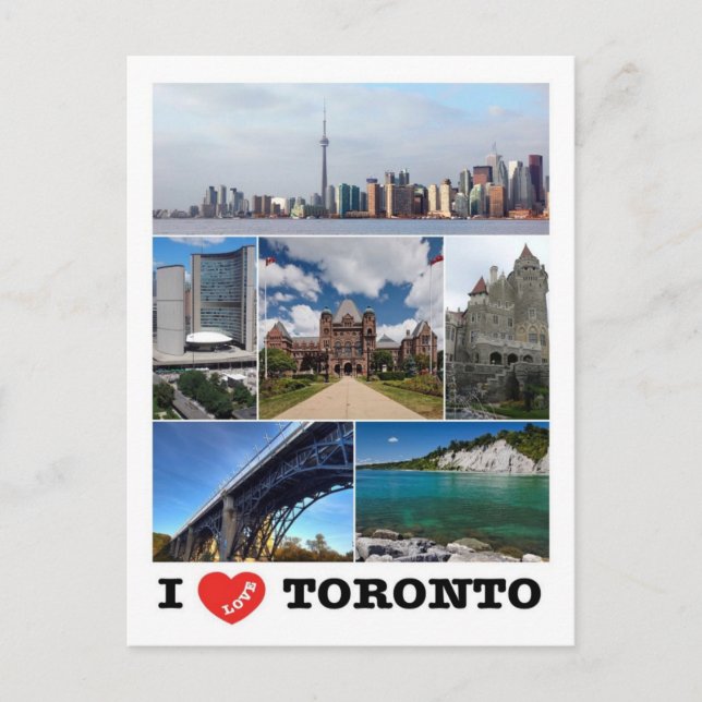 Canada - Toronto - I Love - Postcard (Front)