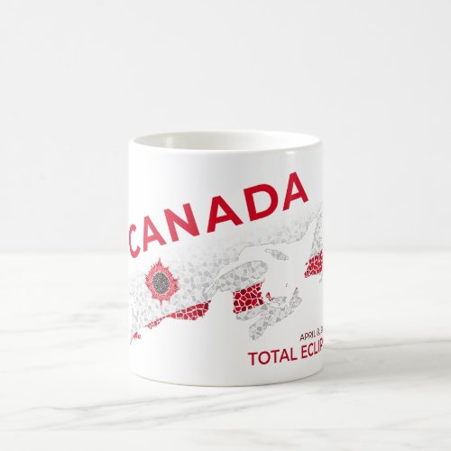 Canada Total Eclipse Coffee Mug