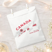 Canada Total Eclipse Favor Bag (Clipped)
