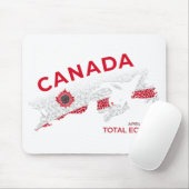 Canada Total Eclipse Mouse Pad (With Mouse)