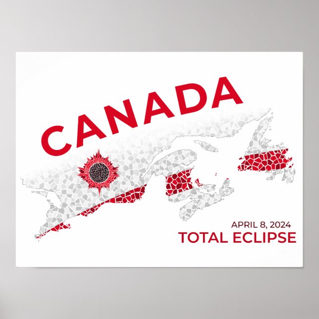 Canada Total Eclipse Poster (Front)