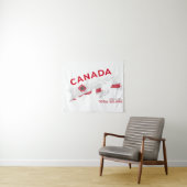 Canada Total Eclipse Tapestry (In Situ (Horizontal))