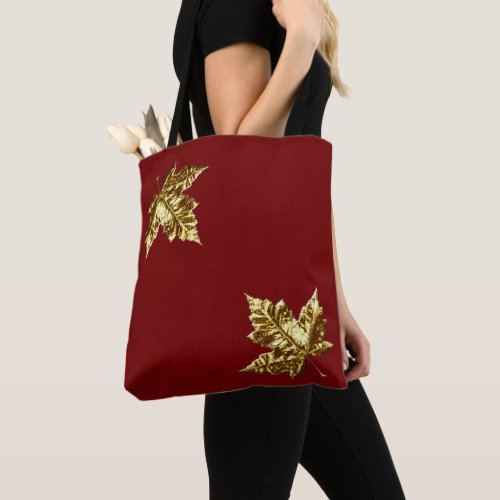 Canada Tote Bags Canada Gold Maple Leaf Bags