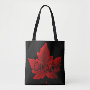 Canada Tote Bags Red Maple Leaf Souvenir Bags