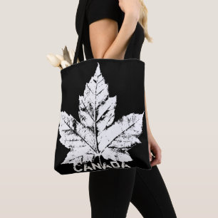 Canada Tote Bags Retro Canada Maple Leaf Bags