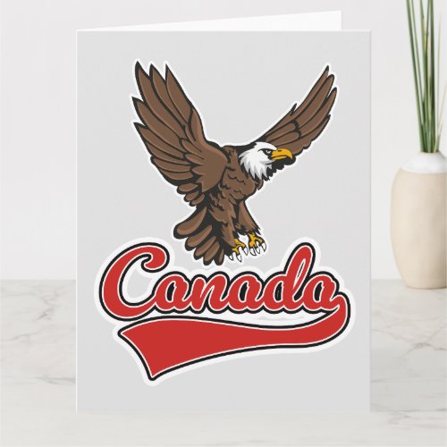 Canada Travel logo Card
