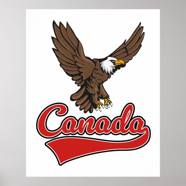 Canada Travel logo Poster (Front)