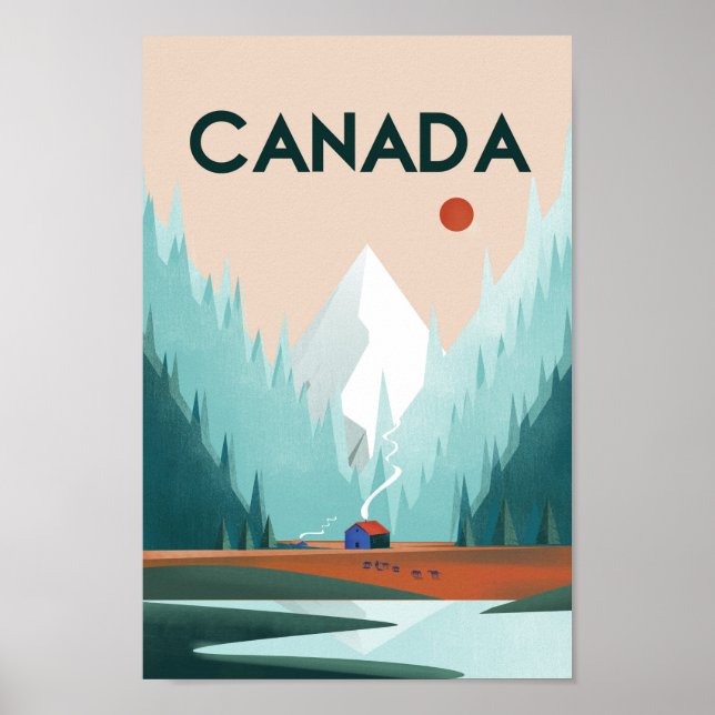 Canada Travel poster (Front)