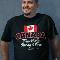 "Canada True North Strong & Free Est. 1867"