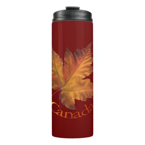 Canada Tumbler Mugs Autumn Maple Leaf Mugs