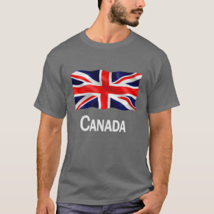 Canada Union Jack - Basic Dark T-Shirt