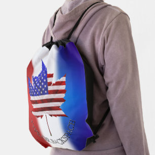 Canada USA Backpack Personalized Canada / US Bag