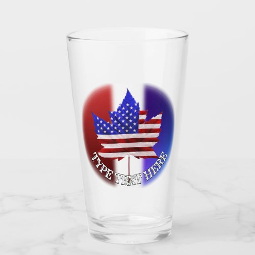 Canada USA Glasses US Canada Souvenir Mugs  Cups