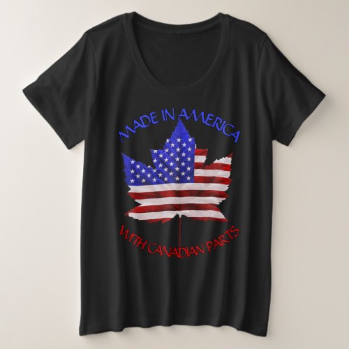 Canada USA Shirt Plus Size Personalized T_shirts