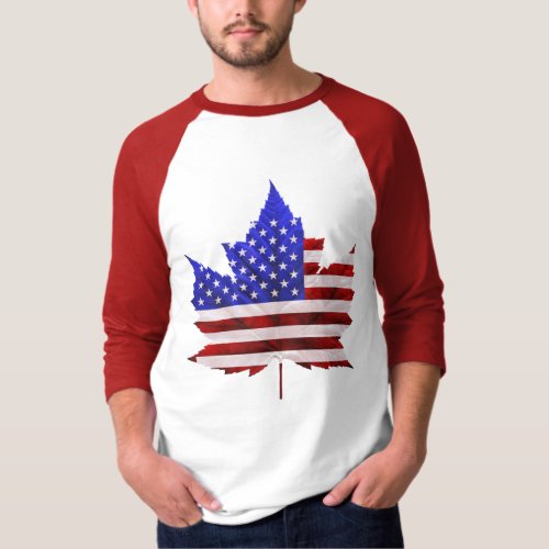 Canada USA Souvenir Jersey Shirt _ Womens