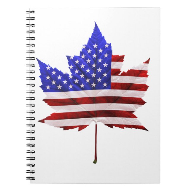Canada USA Souvenir Notebook / Sketchpad (Front)