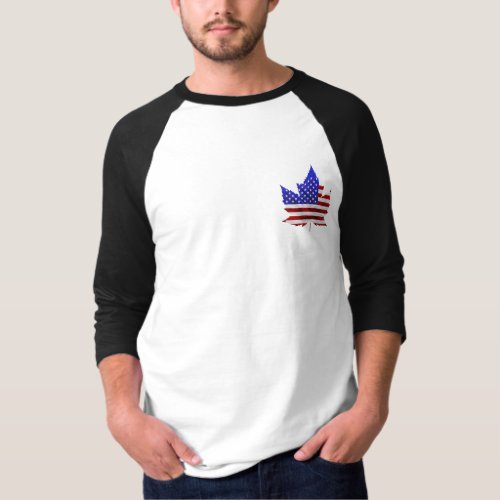 Canada USA Souvenir Polo Shirt _ Mens