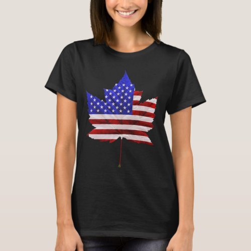 Canada USA Souvenir T_shirts _ Womens