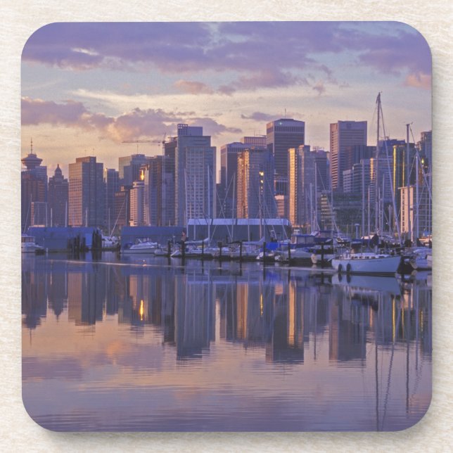 Canada, Vancouver, British Columbia. Vancouver Beverage Coaster (Front)