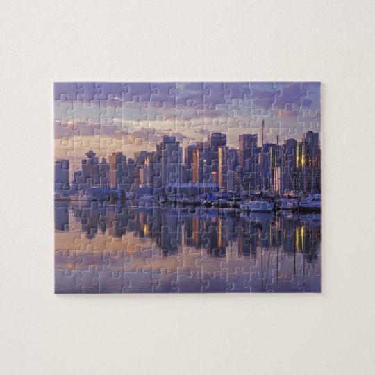 Canada, Vancouver, British Columbia. Vancouver Jigsaw Puzzle
