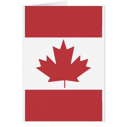 Canada vertical flag cards (Front)