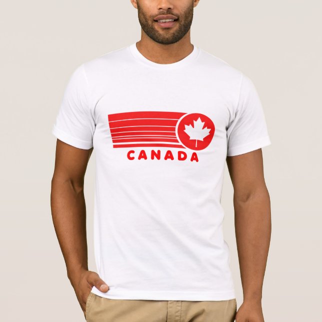 Canada Vintage Maple Leaf T-Shirt (Front)