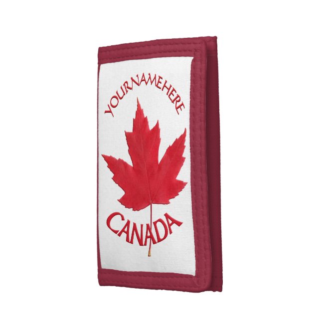 Canada Wallet Canada Souvenir Maple Leaf Wallet (Side)