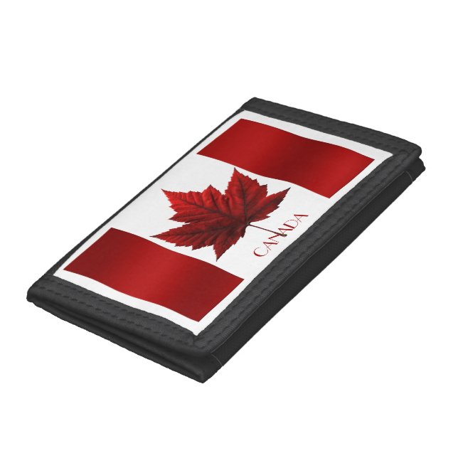 Canada Wallet Custom Canada Flag Souvenir Wallet (Bottom)