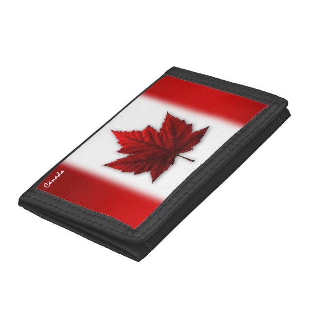 Canada Wallet Custom Canada Flag Souvenir Wallet (Bottom)