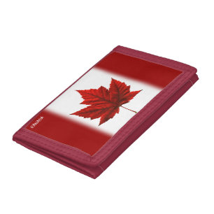 Canada Wallet Custom Canada Flag Souvenir Wallet