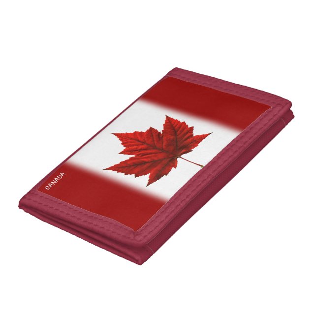 Canada Wallet Custom Canada Flag Souvenir Wallet (Bottom)