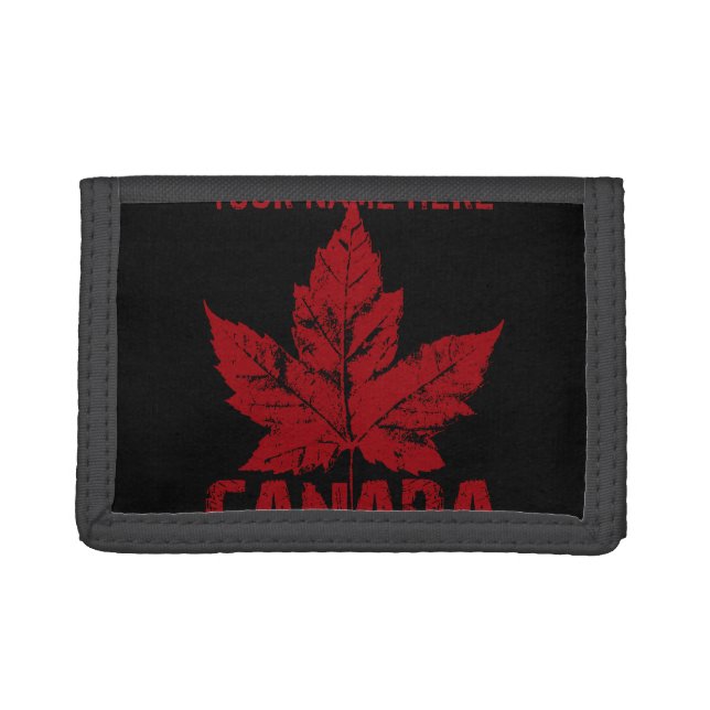 Canada Wallet Custom Cool Canada Souvenir Wallet (Front)