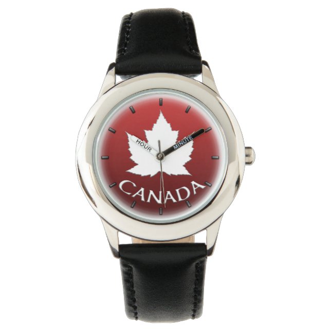 Canada Watch Cool Canada Souvenir Wrist Watch (Front)