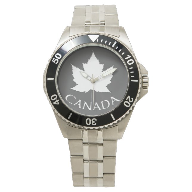 Canada Watch Cool Canada Souvenir Wrist Watch (Front)
