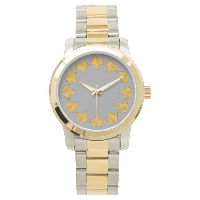 Canada Watch Cool Canada Souvenir Wrist Watch (Front)