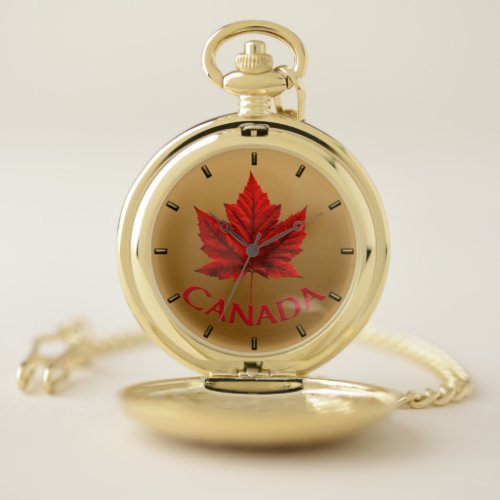 Canada Watch Custom Gold Canada Pocket Watch