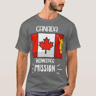 Canada Winnipeg Mormon LDS Mission Missionary T-Shirt