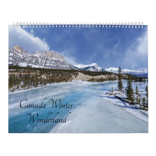 Canada Winter Wonderland Calendar