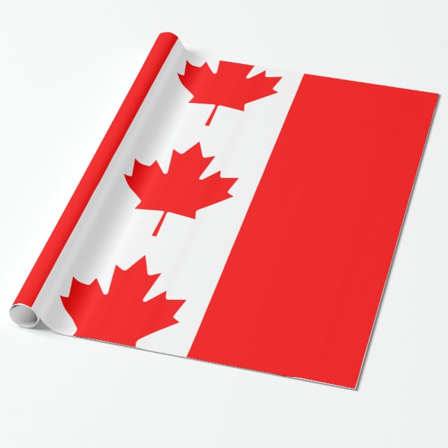 Canada Wrapping Paper (Unrolled)