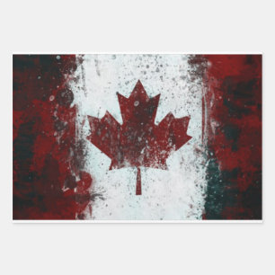 Canada Wrapping Paper Sheets