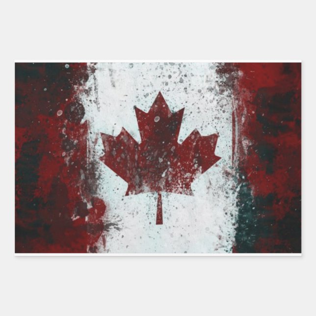Canada Wrapping Paper Sheets (Front 3)